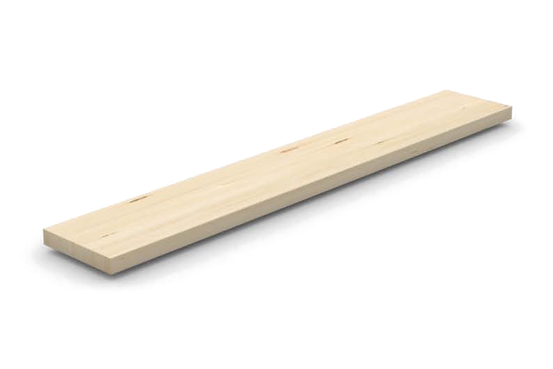 Lisse de départ et lisse supérieure