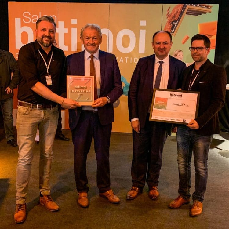Le prix de l'innovation 2020 au Salon Batimoi