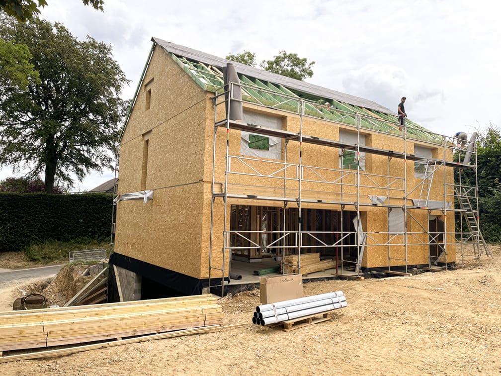 Construction d’une maison en kit quatre façades