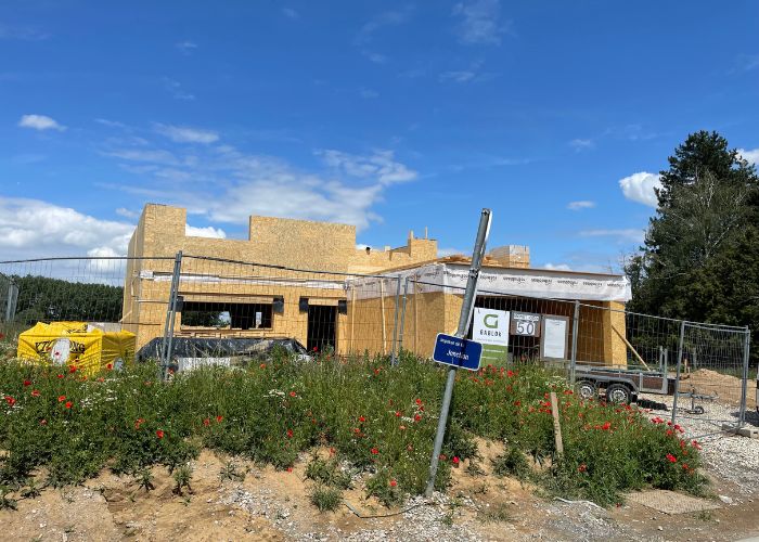 Construction d’une maison en bois unifamiliale