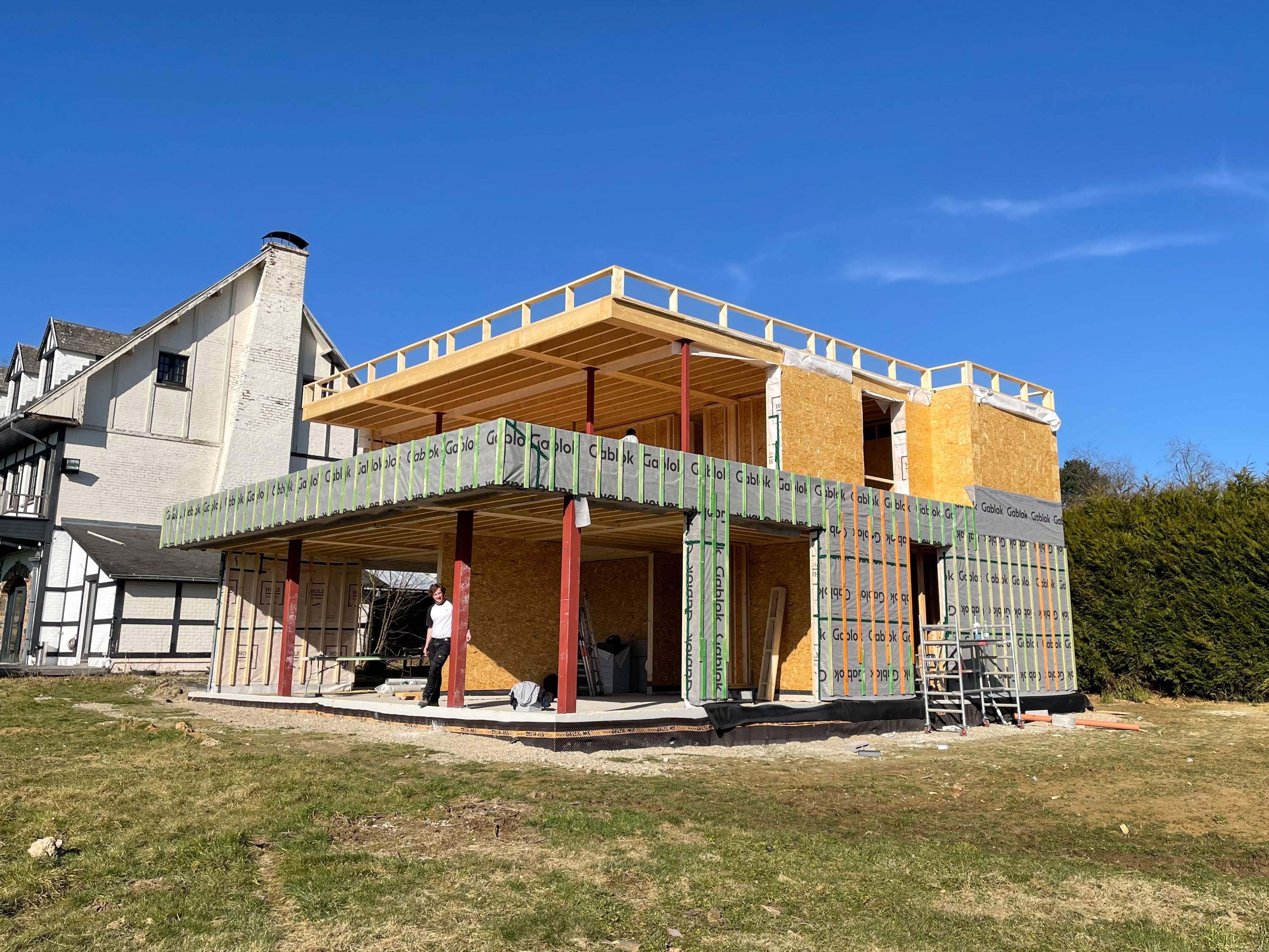Construction d'une maison spacieuse à Overijse