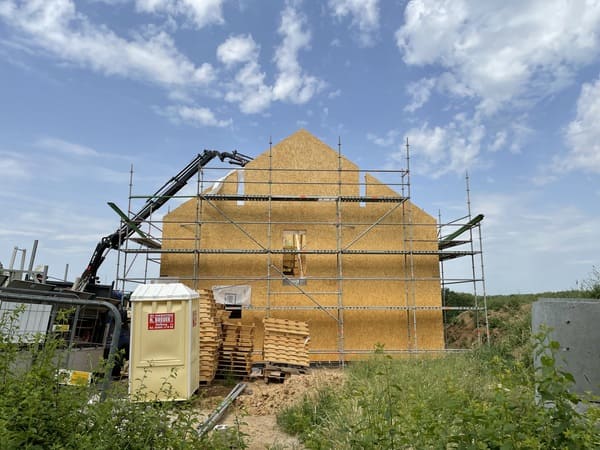Construction de deux maisons mitoyennes à Lontzen
