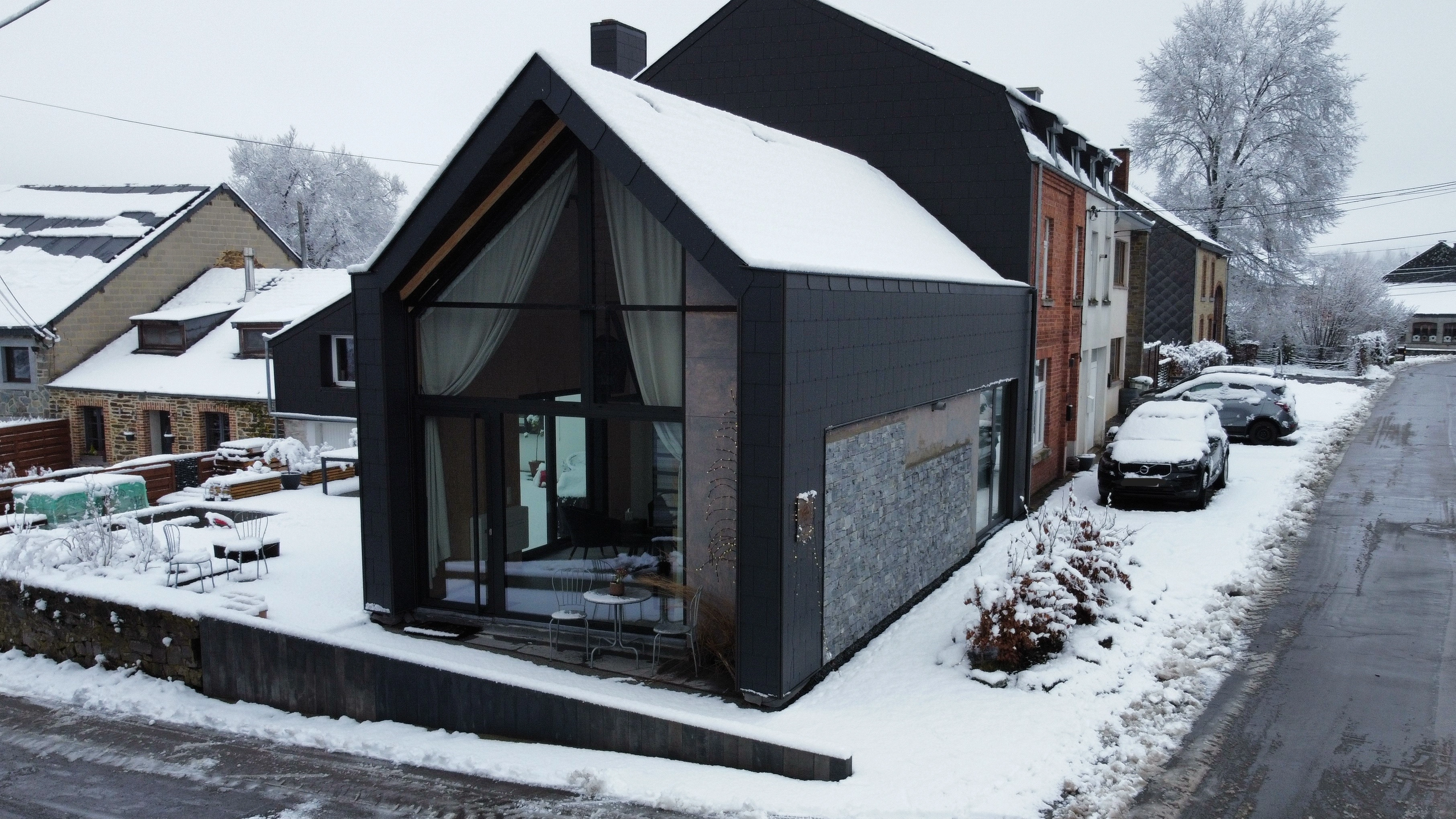 Se chauffer en hiver dans une maison Gablok : confort, performance et économies