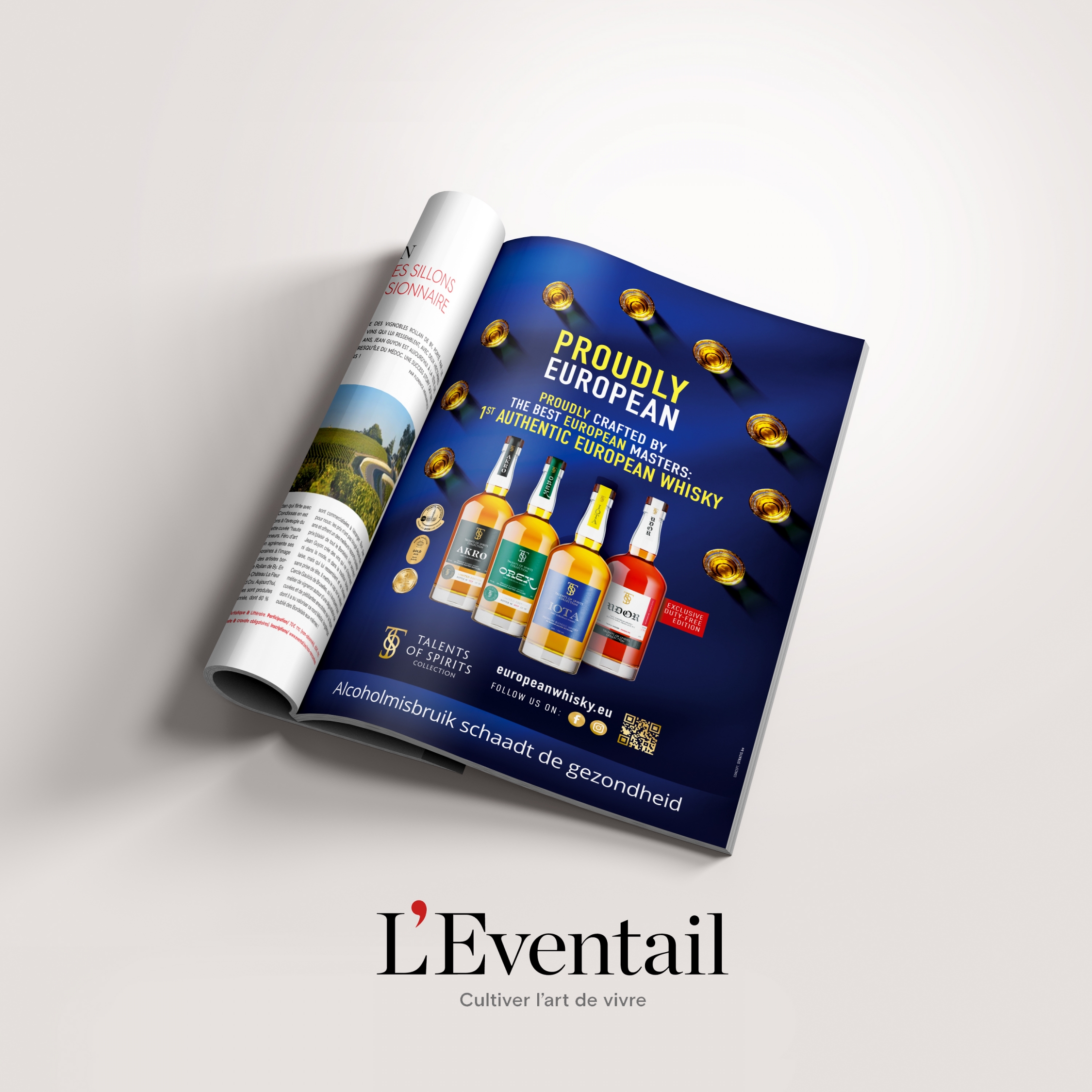 Talents of Spirits à l'honneur dans le magazine L'Éventail