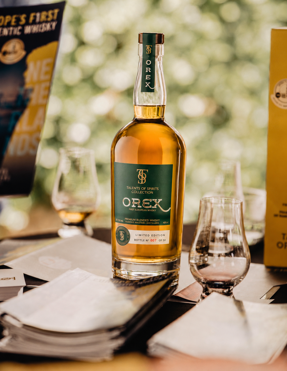 Le whisky OREX est médaillé d’or !